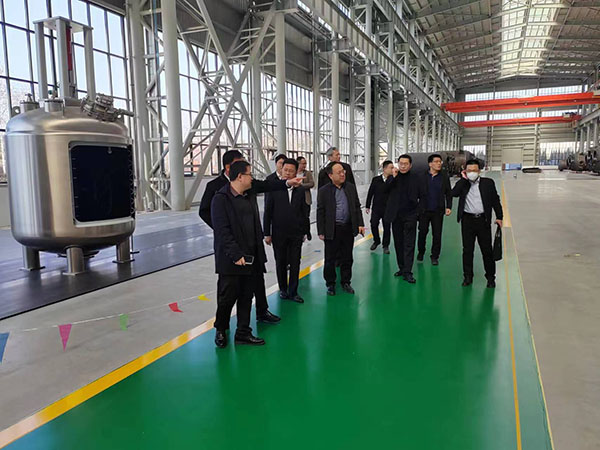 山東省政研室聯(lián)合調(diào)研組參觀(guān)考察太極公司